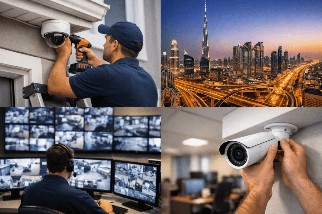 Professional CCTV Installation Services in Dubai